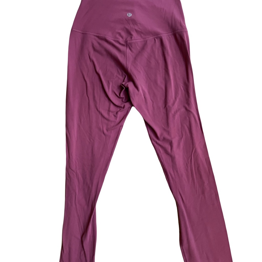Pink Lululemon Align High Rise Leggings 28”